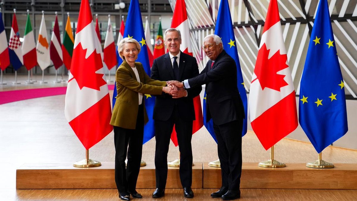 Davidonm3z's tweet photo. 🇪🇺🇨🇦 Could Canada become Europe’s closest non-EU partner? And what would that mean for the future of the EU? https://t.co/66GJ0ISfk6