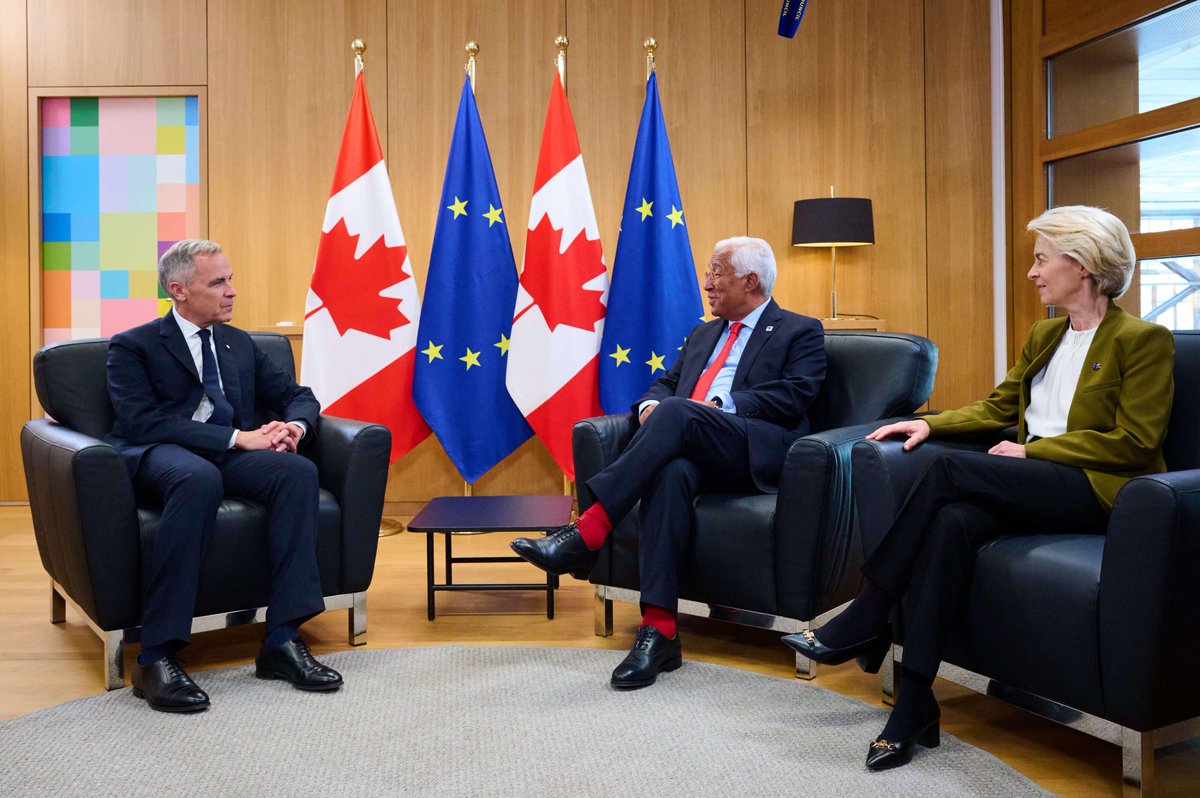 Davidonm3z's tweet photo. 🇪🇺🇨🇦 Could Canada become Europe’s closest non-EU partner? And what would that mean for the future of the EU? https://t.co/66GJ0ISfk6