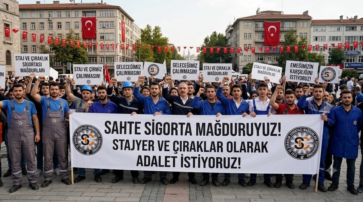 STAJMADURLARID1's tweet photo. Sosyal güvenlik sistemindeki bu derin çelişki giderilmeli, stajyer ve çıraklara hak ettikleri güvence tanınmalıdır.
​@ismailgunes64 @suleymansahan66 @bakiersoymhp
Sahte Sigorta Mağduruyuz
#StajyerçıraklarOlarakAdaletistiyoruz https://t.co/rcdXljmpMu