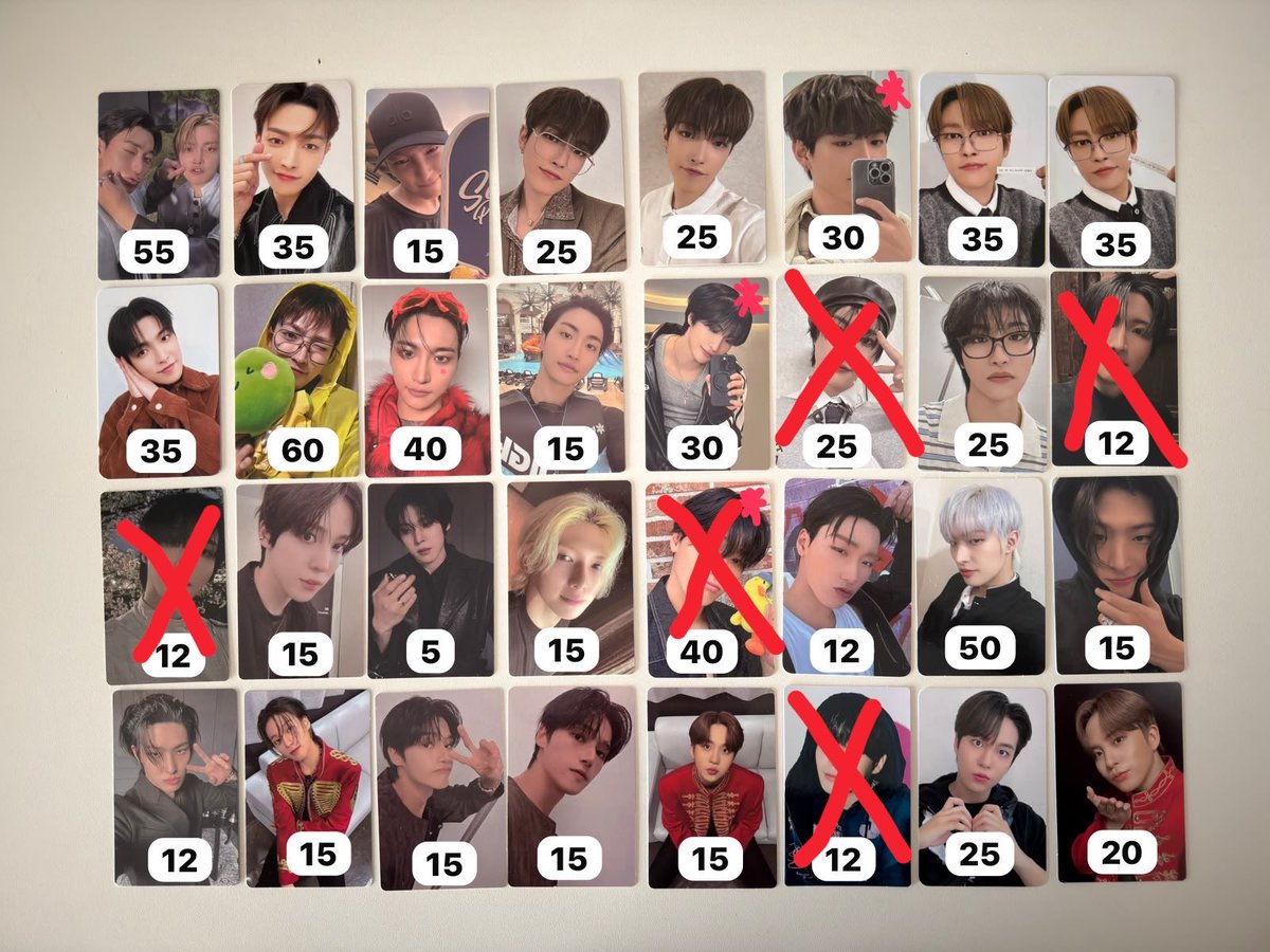 illumissing's tweet photo. venda / vendo variados ateez

- valores na imagem + frete a calcular por superfrete
- ⁠desconto na compra de +2 pcs
- ⁠photocards marcados com * só saem com mais outro pc 
- ⁠+300 fbs no fixado https://t.co/miak4wcknC