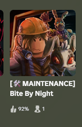 Renevanzz's tweet photo. THERE IS A PLAYER IN #BiteByNight??? 
HOPEEE https://t.co/VhQy8TSkAp