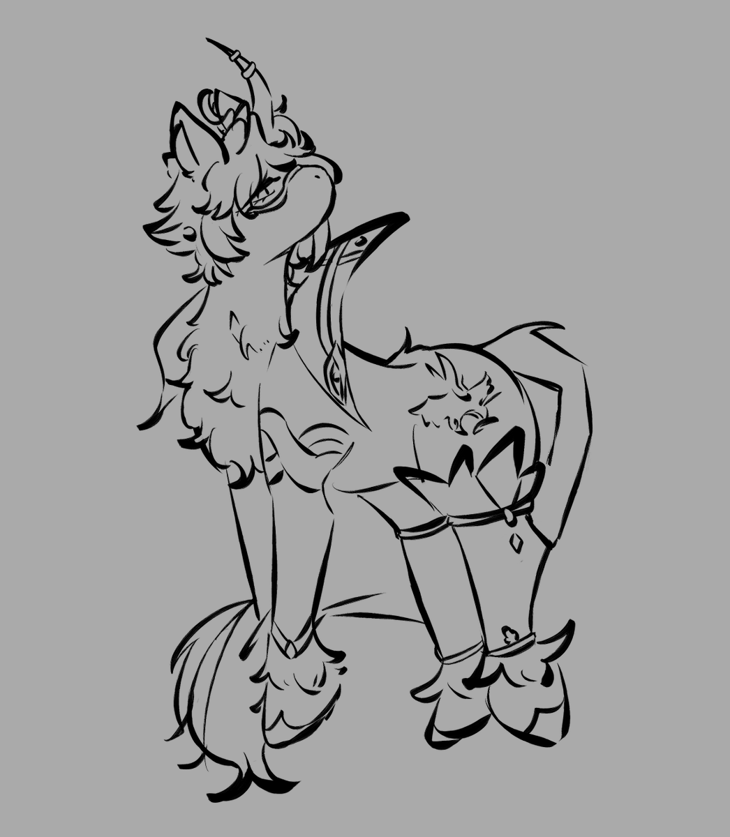 Alocalgoat's tweet photo. This design opened a third eye, holy. He's so majestic????????????????? https://t.co/GCESCjfVCb