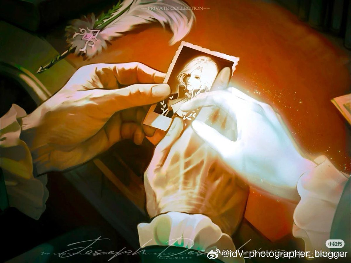 IDV_photograph's tweet photo. 【258】
I grow old in front of the mirror, while you remain forever young.

Platform：Red
Painter：b卡不卡

#IdentityᏙ #IdentityVfanart #identityVイラスト #第五人格 #JosephDesaulniers #写真家 https://t.co/dqIY9oAOtb