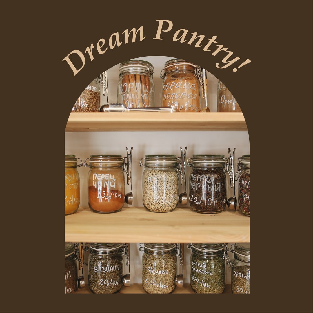RickMossVTour's tweet photo. Pantries are having a renaissance in recent years! What does your dream pantry look like? https://t.co/YQ2jjvaLld