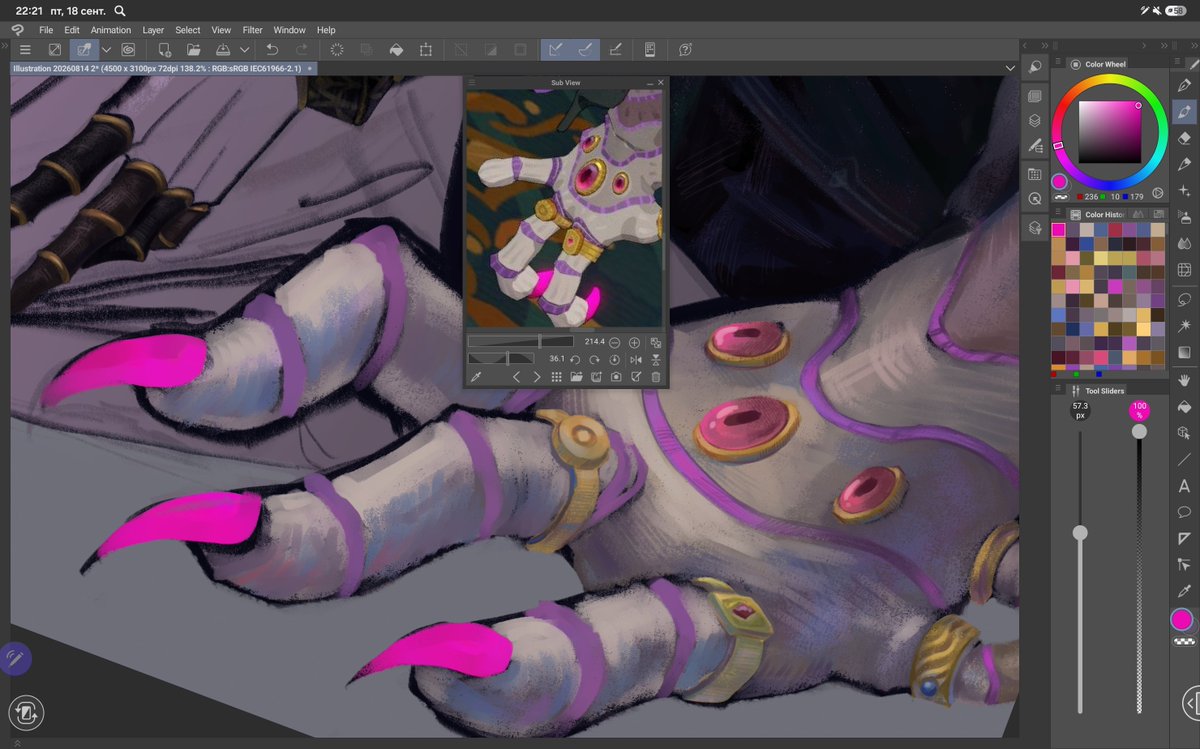 ssci1nc's tweet photo. I just noticed his pink claws...

#AFKJ #Cyran #Sketch #AFKjourney https://t.co/WyIIXRyvKV