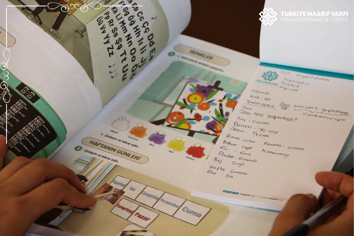 tmaarifcolombia's tweet photo. Además de aprender expresiones básicas en turco, los participantes tienen la oportunidad de conocer más de cerca Türkiye, su cultura y su sociedad. https://t.co/6nPE9FmPdH