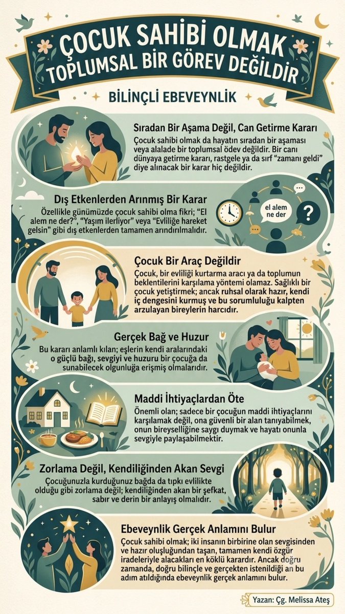 CgMelissaAtes's tweet photo. Bilinçli Ebeveyn https://t.co/0EFHpIRLwv