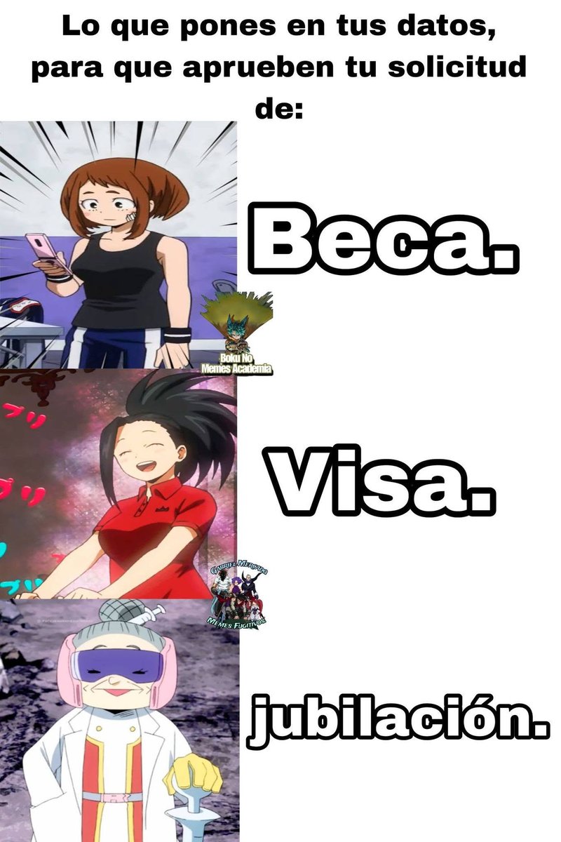GreenHeroRises's tweet photo. La diferencia es que Uraraka no fingía ser pobre para obtener una beca, ella realmente lo era. https://t.co/JLT0sUwsii