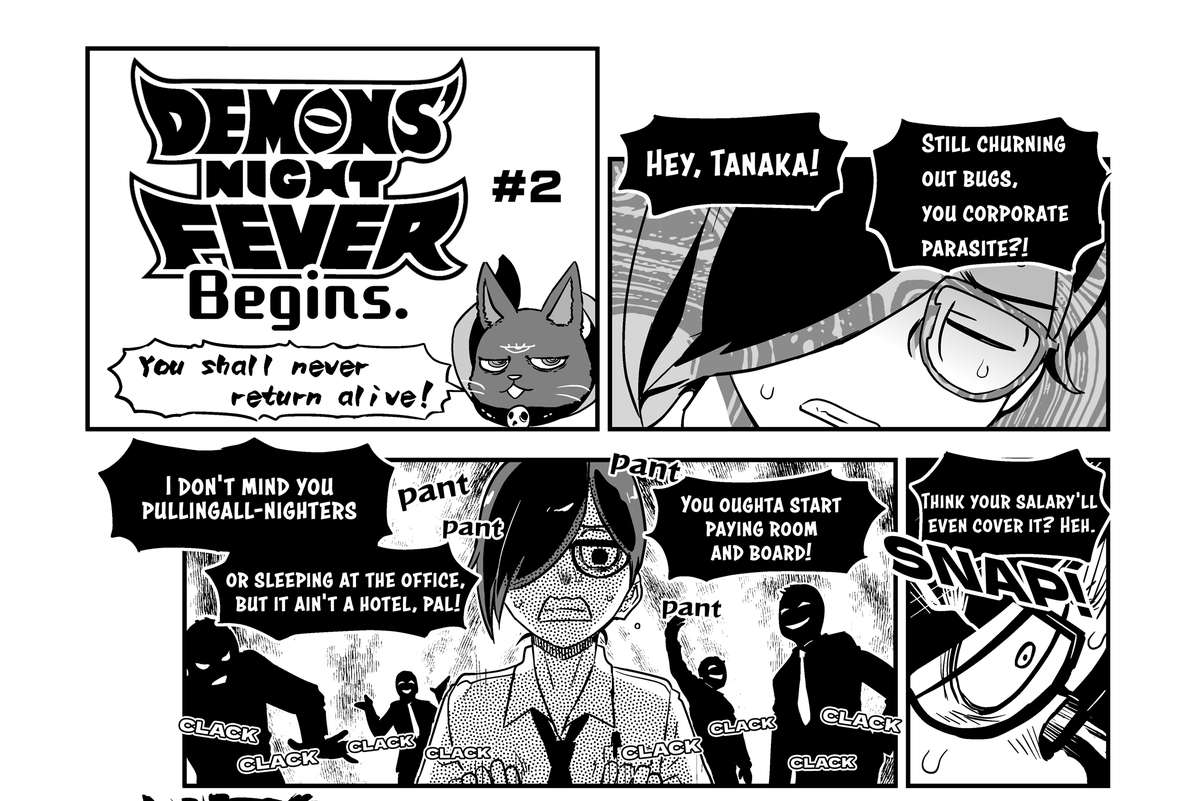 ArcSystemWorksU's tweet photo. 📖 The DEMONS’ NIGHT FEVER official web manga continues!
Chapter 2 of “DEMONS' NIGHT FEVER Begins” is available now! 💥
Catch up on the story and get to know the world of DEMONS’ NIGHT FEVER ahead of launch! 😈
🌐 Official Website
https://t.co/ghTJJgThW3
#DNFever https://t.co/qWryl1vwFb