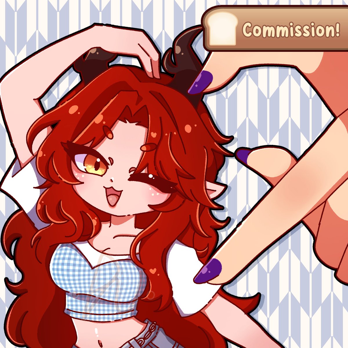 PanNugii's tweet photo. Commissions para @missmarshmalow !! 🍞 https://t.co/A4L6NIhfqE