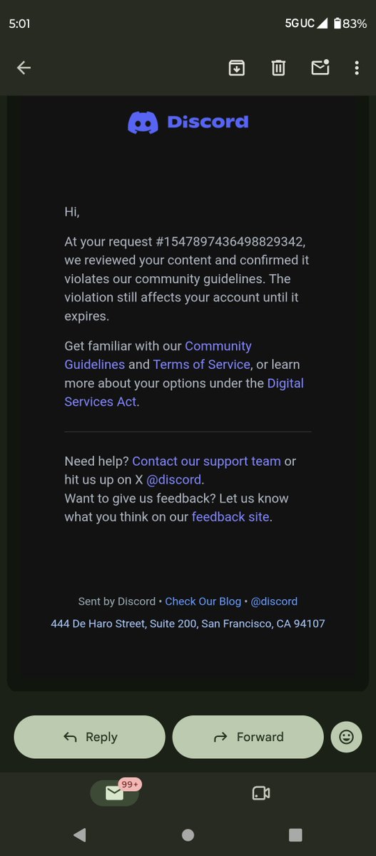 upsetmocha's tweet photo. Geeeeee thanks discord https://t.co/2QYE0Ykcua
