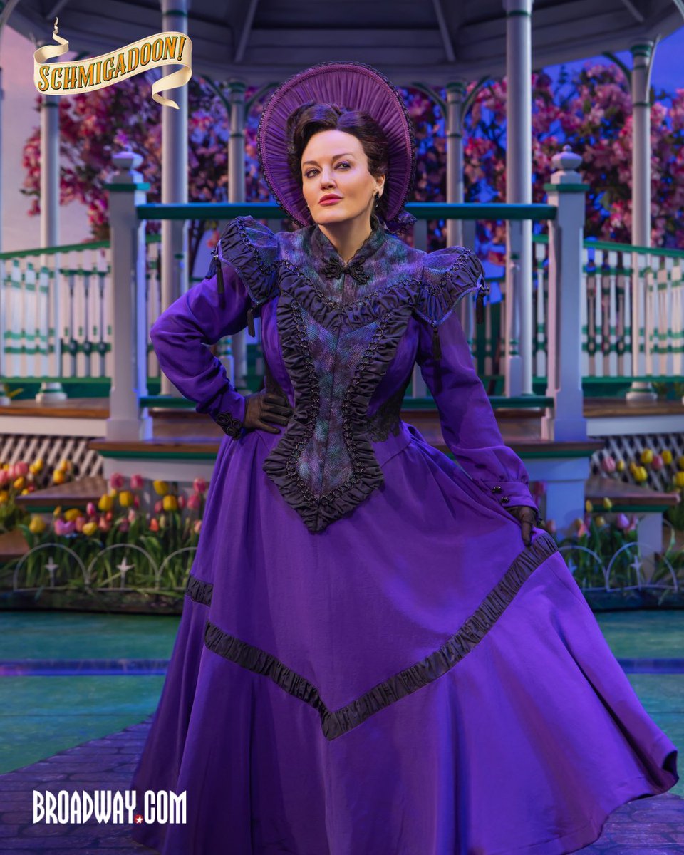 broadwaycom's tweet photo. Vote for Simard! New photos of Jennifer Simard as Mildred Layton in Broadway's SCHMIGADOON!

See the first look: https://t.co/DEDZDzcZzJ   📸: Matthew Murphy

#broadway #schmigadoon #mildredlayton https://t.co/MNCJ2mqmMU