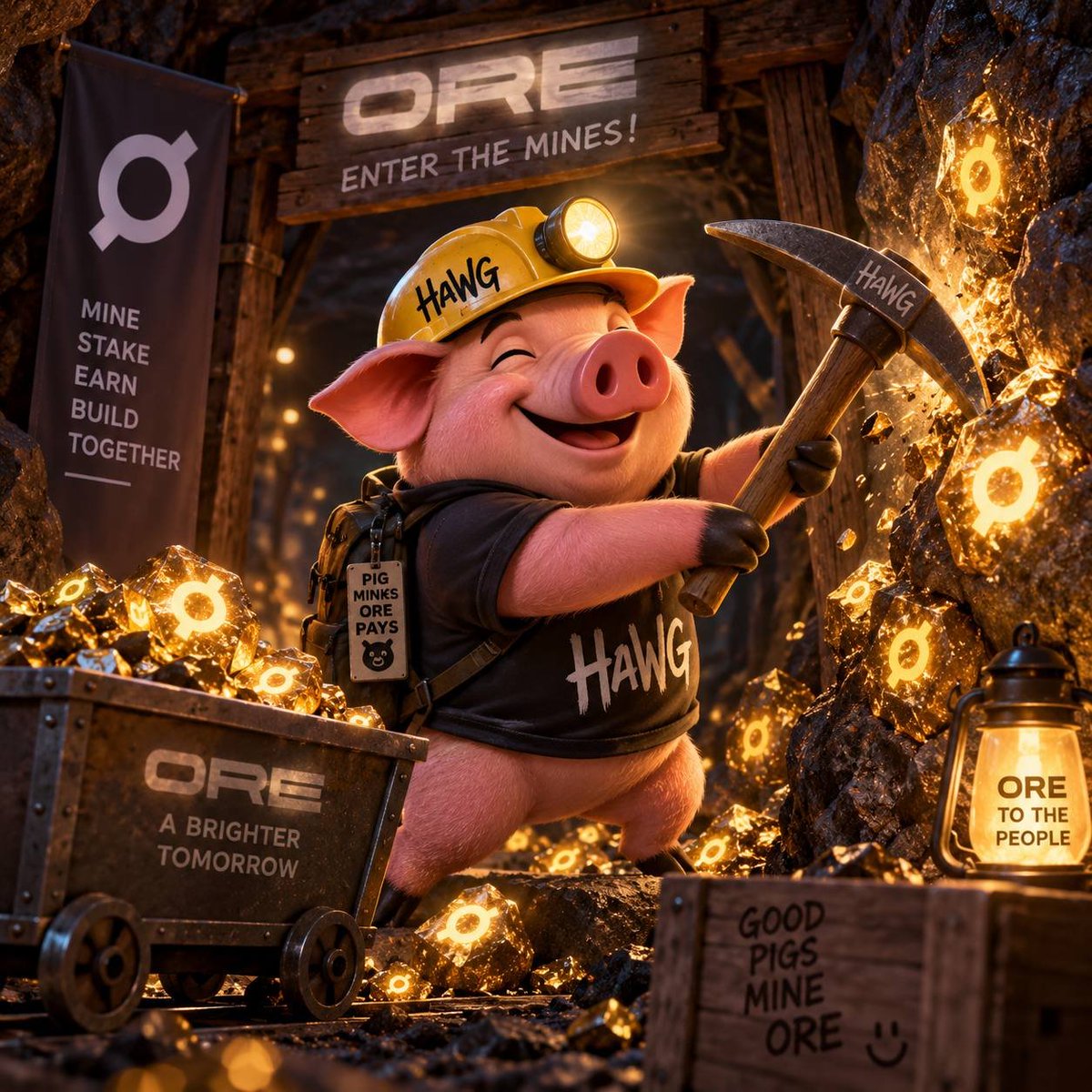 MavenResearchUK's tweet photo. Bought the @hawg_ore. 🐷
Now the solana:5oYikwfp6WBso6faBoYRvLuzSQc5cpDcg3xFm7XbVTdD  is mining for me. ⛏️
@ORE is already showing up in my wallet.

Looks like the pig works for me now. 😎 https://t.co/0kwm7yjEan