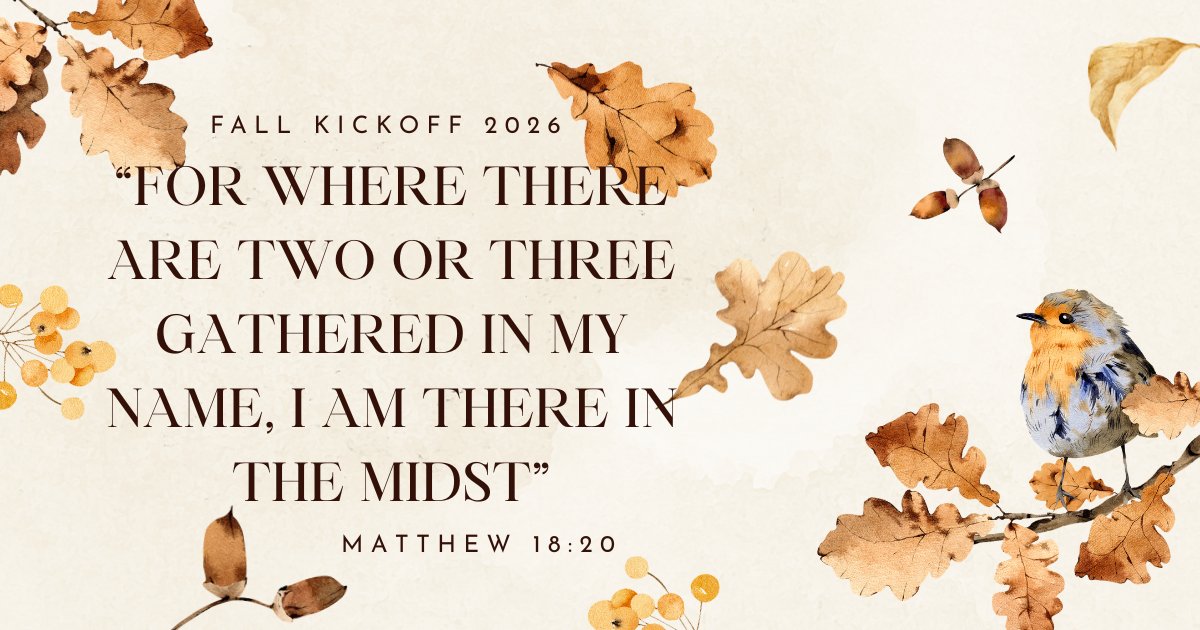 NorthCenter_CH's tweet photo. Gather with us at our 2026 Fall Kickoff on Sunday, September 20th with our Worship Gathering at 10:30AM. ALL ARE WELCOME! 6601 68th Ave N, Brooklyn Park #fallkickoff #worshipgathering #northcenterbrooklynpark https://t.co/tUe0pJBlo6