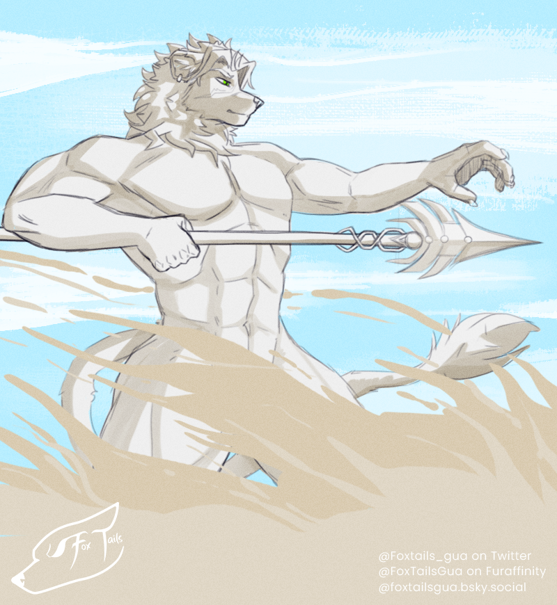 Foxtails_gua's tweet photo. Who don't like fight without any clothes (? 🤭
#furry #lion #sketch #furryart #art https://t.co/sNN0On8KEm