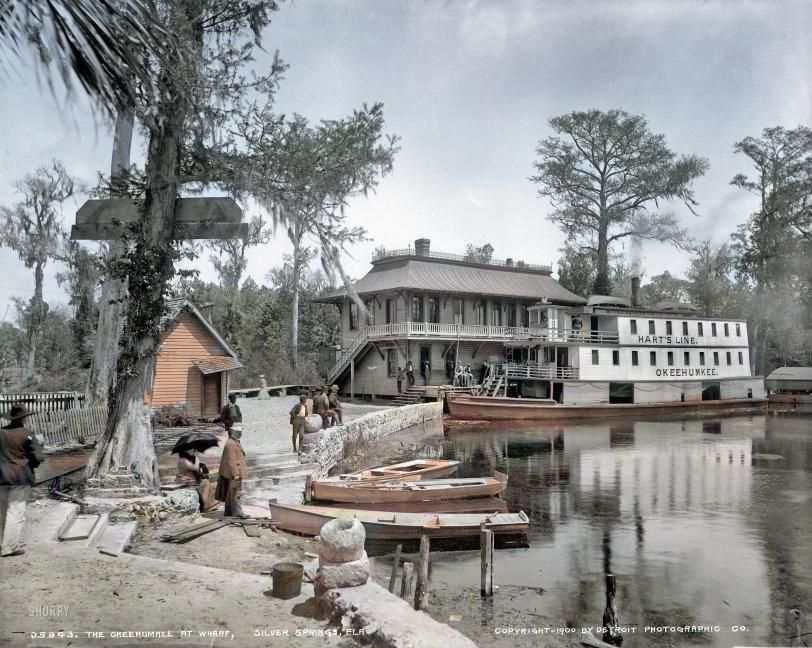 sjgiardini's tweet photo. historic florida: at wharf on the oklawaha river in silver springs... https://t.co/6MjXABYVm9