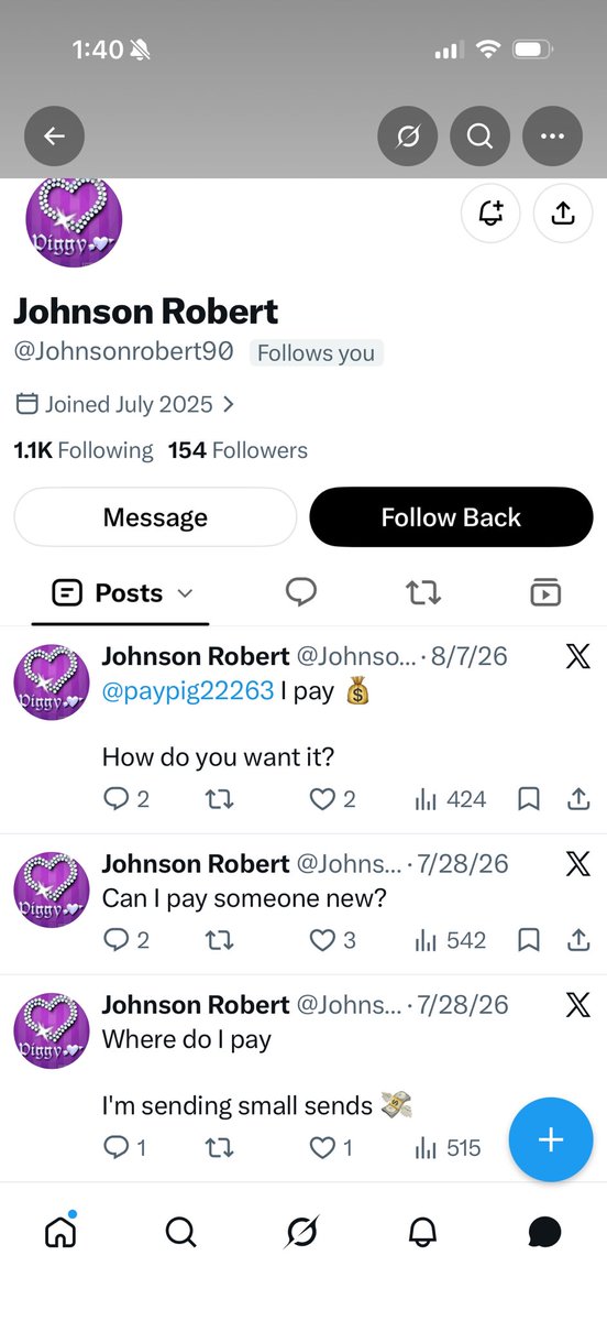 Kayybb2's tweet photo. A scammer!!! Bewareee ❌ https://t.co/Gxdi0RLGAC