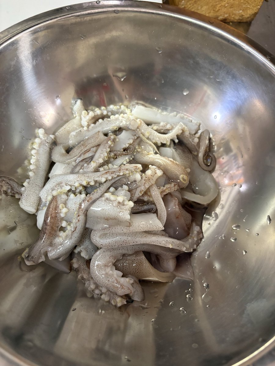 VELhitn's tweet photo. 突如🦑をいただいて、よくわからんなりにこの状態にはできた！ https://t.co/x7EHmcz9AQ