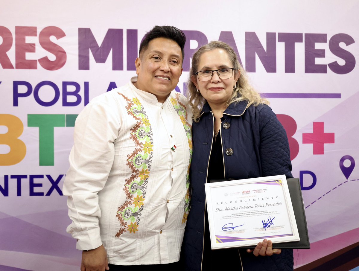 TeemOficial's tweet photo. Asimismo, en el evento participó la Dra. @PatriciaTovarP, Mdga. integrante del Pleno del #TEEM

Agradecemos la invitación de todas las personas involucradas en la organización de este foro, reconociendo sus aportes y valiosos esfuerzos para hacer posible este espacio de reflexión https://t.co/sakTgAoKwG