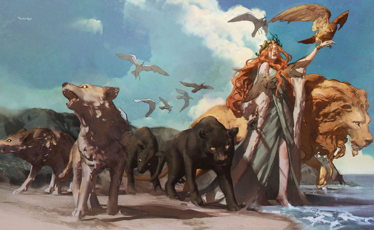 BadZrlwt's tweet photo. Circe in Aeaea
Whitch design 

#Circe
#Odyssey https://t.co/KG5ddyAYUU