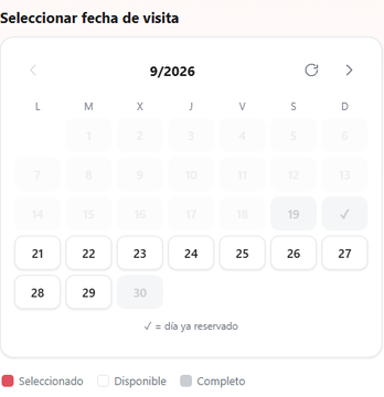 ARMYBogotaCol's tweet photo. 📌Update cupos pop-up  

Cupos completos el 19, 20, 30 de septiembre y 1, 2, 3 y 4 de octubre.   

(Por alguna razón nos carga la pagina de reserva así que aprovechamos para ir informando su disponibilidad) https://t.co/ctbQL1mXUg