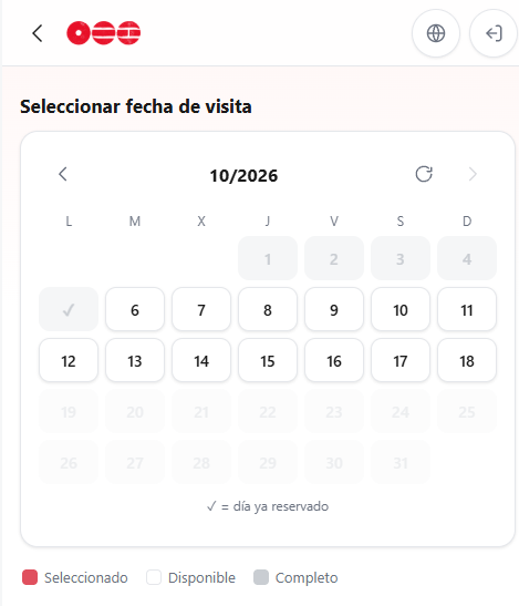 ARMYBogotaCol's tweet photo. 📌Update cupos pop-up  

Cupos completos el 19, 20, 30 de septiembre y 1, 2, 3 y 4 de octubre.   

(Por alguna razón nos carga la pagina de reserva así que aprovechamos para ir informando su disponibilidad) https://t.co/ctbQL1mXUg