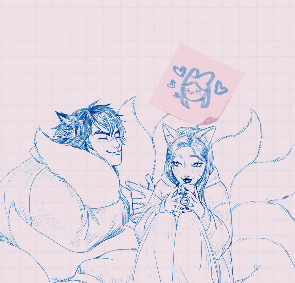 Ikuuuwu1's tweet photo. ☁️
#ahri #sett #leagueoflegends https://t.co/lMORTrNTIL