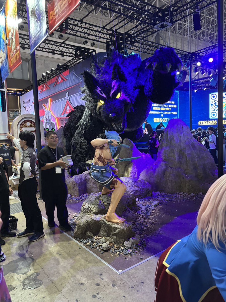 Hson07020219's tweet photo. 東京ゲームショウ来た！ https://t.co/hpPcxAYNPL