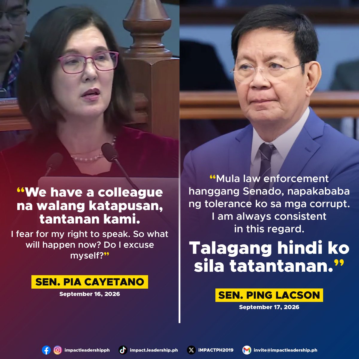 iMPACTPH2019's tweet photo. LACSON VOWS TO KEEP HOUNDING CORRUPT OFFICIALS

Sen. Ping Lacson said that he has maintained a low tolerance for corruption throughout his public service and will continue going after those involved in corrupt practices.

https://t.co/3E8R7XZhMk https://t.co/sTxvnQlOF5