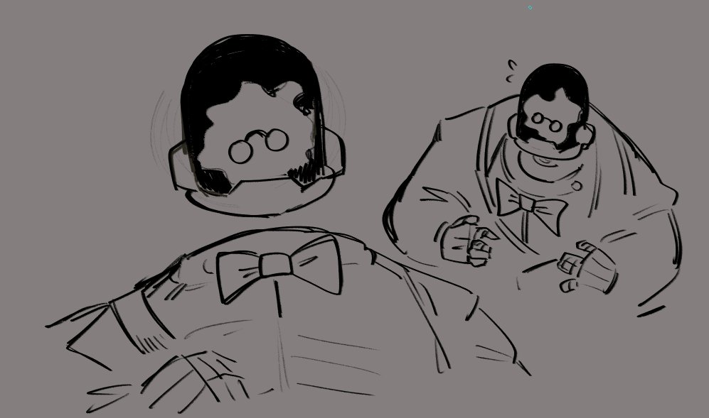 dynamofan748's tweet photo. i like it when people draw his glasses slightly askew https://t.co/szVgnJyaOn