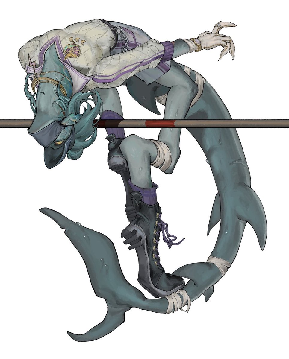 Popyechan_'s tweet photo. Fosbury Flop 🦈🦎 https://t.co/UxQtKR0DU9