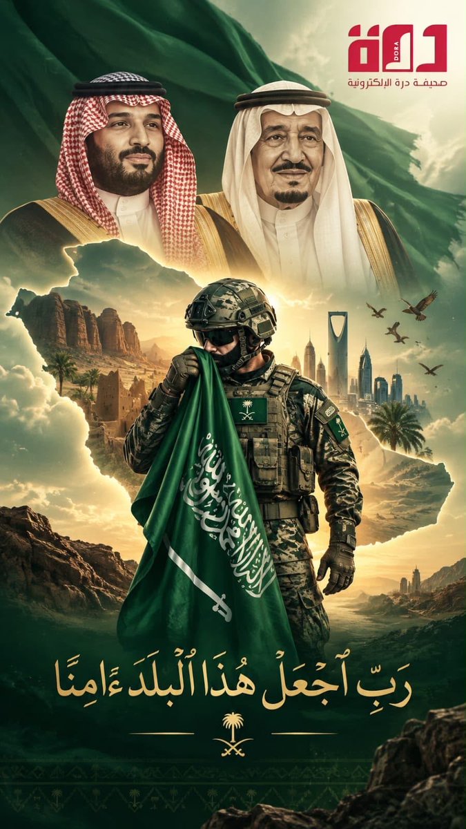 abd123d1's tweet photo. سلام يادار السلام ، وجعلها الله عليك سلام ...
#السعودية  #اليوم_الوطني_السعودي_٩٦  
#الرياض #المنطقة_الشرقية  #الخفجي #ابها #خميس_مشيط #جازان https://t.co/BlJOxr6jHX