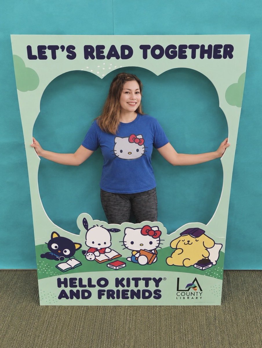 hellofoodiejenn's tweet photo. 🎀📚💖 The new @LACountyLibrary Hello Kitty &amp; Friends card is HERE! 🥹✨ My book-loving, Sanrio-collecting heart is so happy! 📖🎀 A kawaii collab made for me! 💕✨

https://t.co/hZHCaEU3vn

#HelloKittyandFriends #LACountyLibrary https://t.co/gfIjfhh3vR