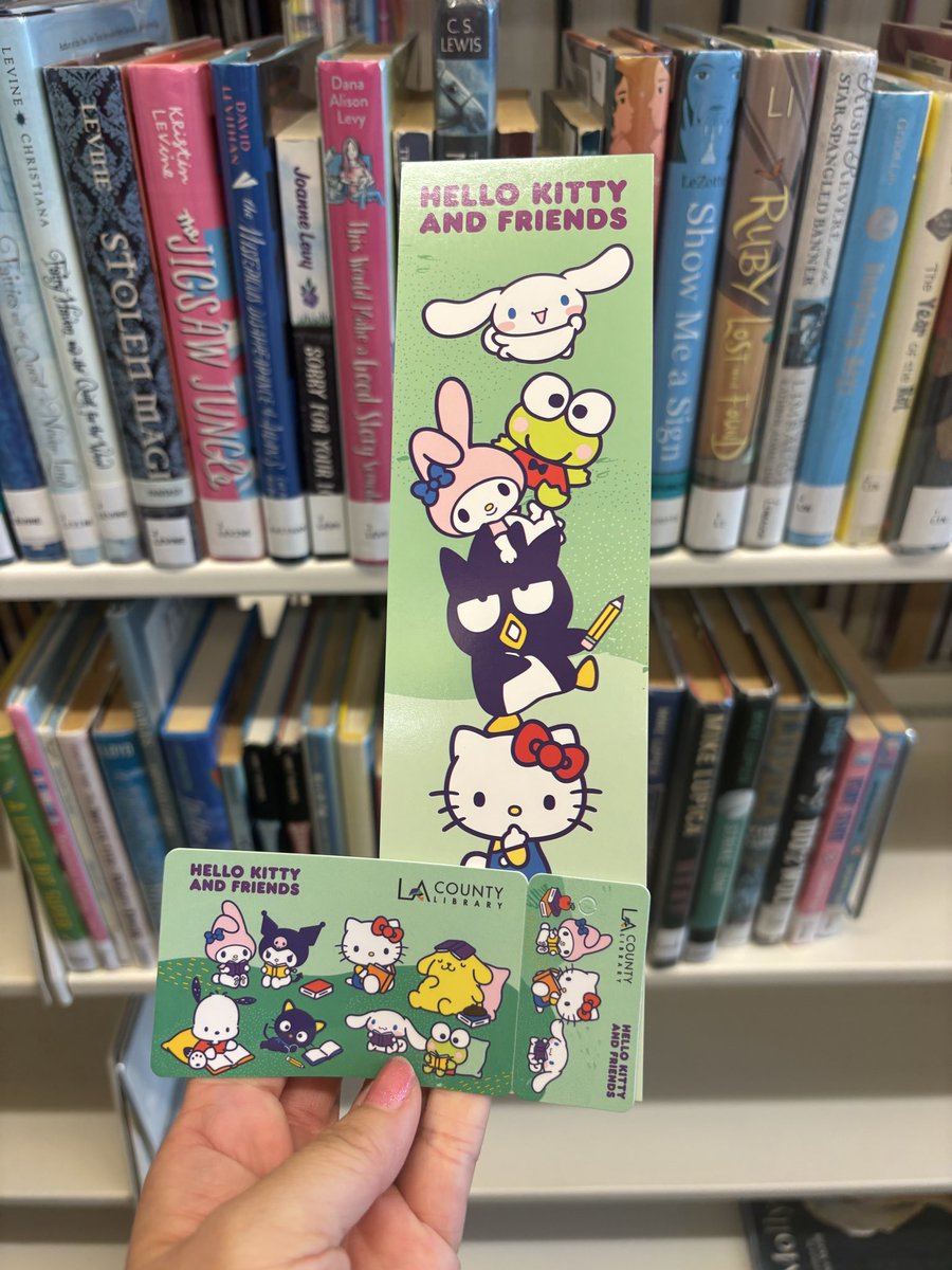 hellofoodiejenn's tweet photo. 🎀📚💖 The new @LACountyLibrary Hello Kitty &amp; Friends card is HERE! 🥹✨ My book-loving, Sanrio-collecting heart is so happy! 📖🎀 A kawaii collab made for me! 💕✨

https://t.co/hZHCaEU3vn

#HelloKittyandFriends #LACountyLibrary https://t.co/gfIjfhh3vR