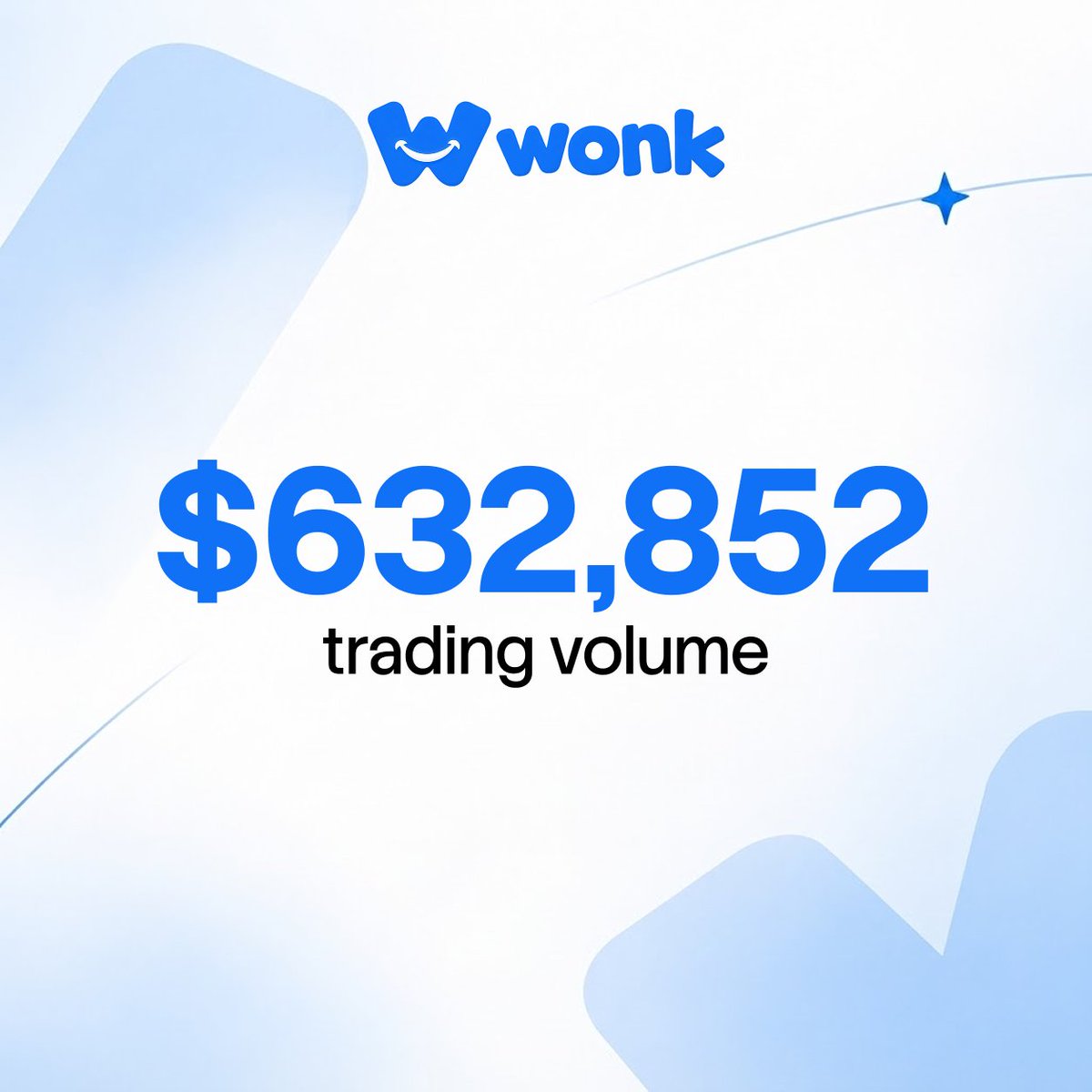 wonk_fun's tweet photo. $632,852+ traded on https://t.co/IrFm4WYfzU 🔥

Just getting started. https://t.co/60KepwQd8U