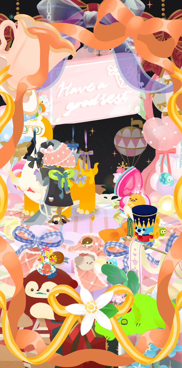6gUel2's tweet photo. リボンだらけアイランド🎀 https://t.co/SHHIxFQ7we