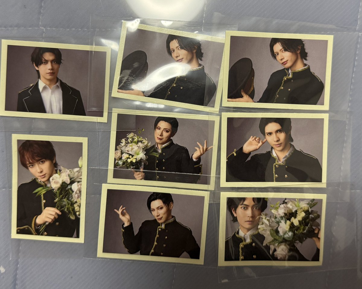 e8zol's tweet photo. 【交換】月下燦然ノ星‐帝都綺譚‐ ランダムステッカー

譲　画像　

求　画像2枚目日向野さん

19〜27日お手渡し可能
お気軽にお声掛けください https://t.co/MXMU6O0Xy4
