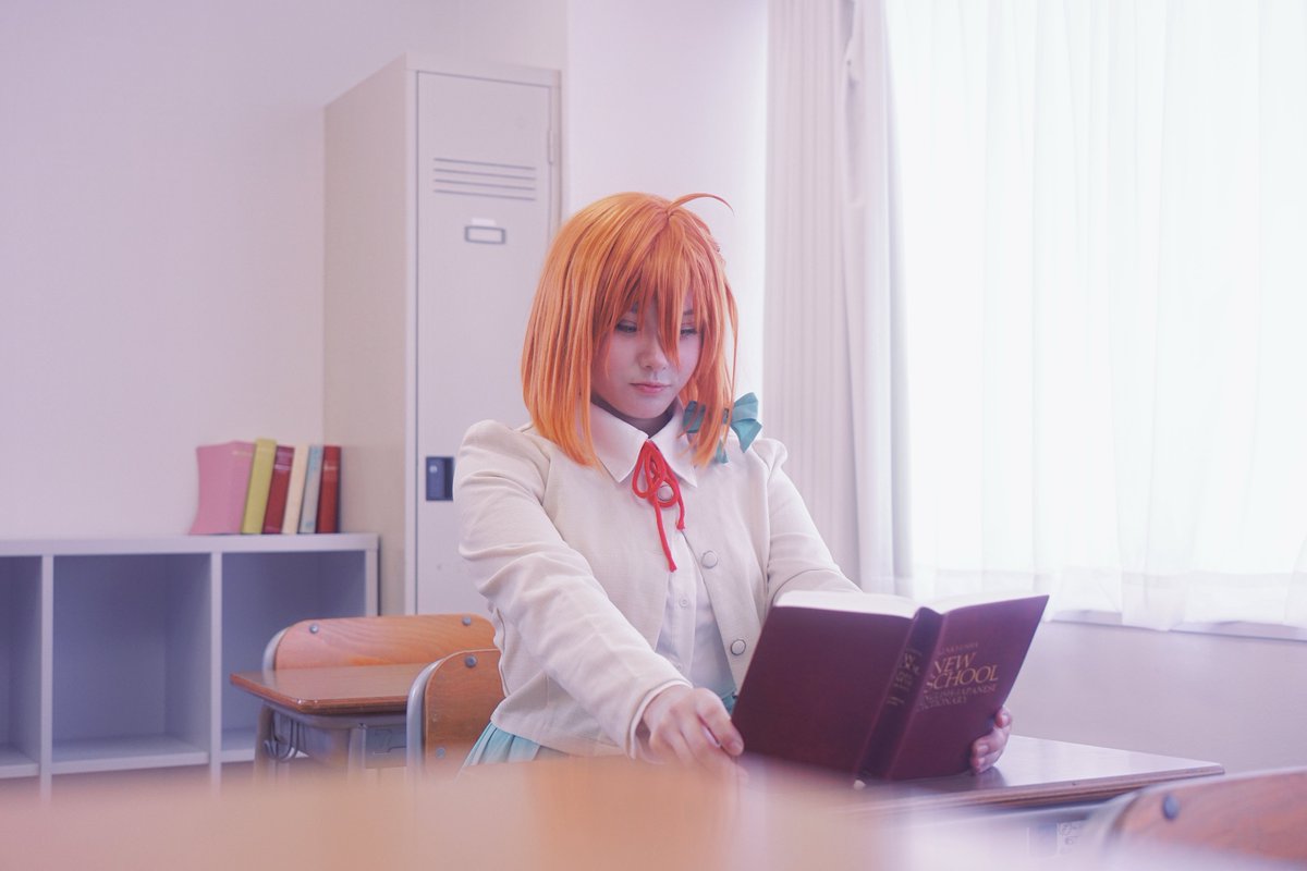 ange_cosp's tweet photo. ** 　　┈　┈　┈　┈　┈　┈　　** 

　　　これは〜……
　　　　どういうこと…なんだ？

** 　　┈　┈　┈　┈　┈　┈　　**

　　コスプレ // cosplay  // 🐹🎀 https://t.co/OaQOJBuhey