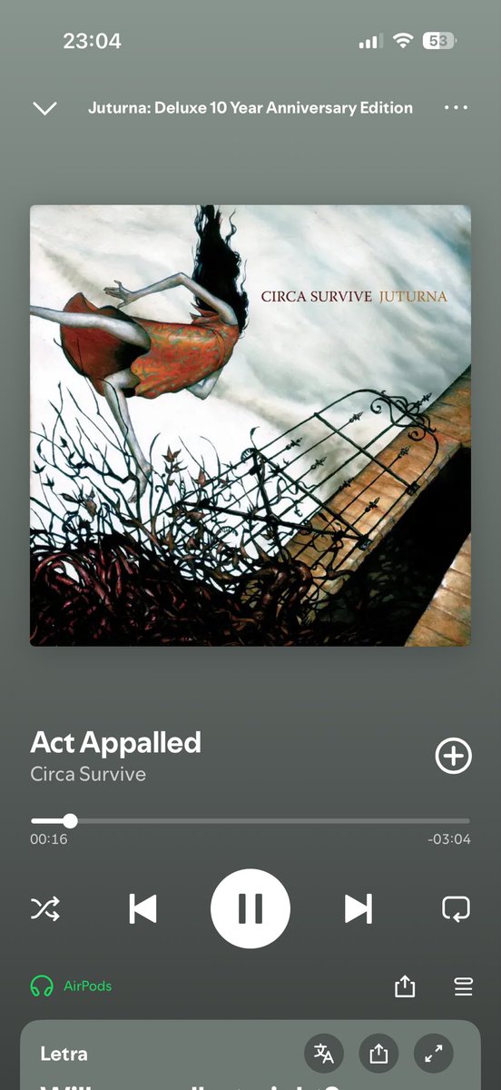 solcatoni's tweet photo. Crying inside me because they came back and I don't live in the US (and this will always be my favorite song)
#circasurvive #pleasecometochile https://t.co/FNvJW6XoHk