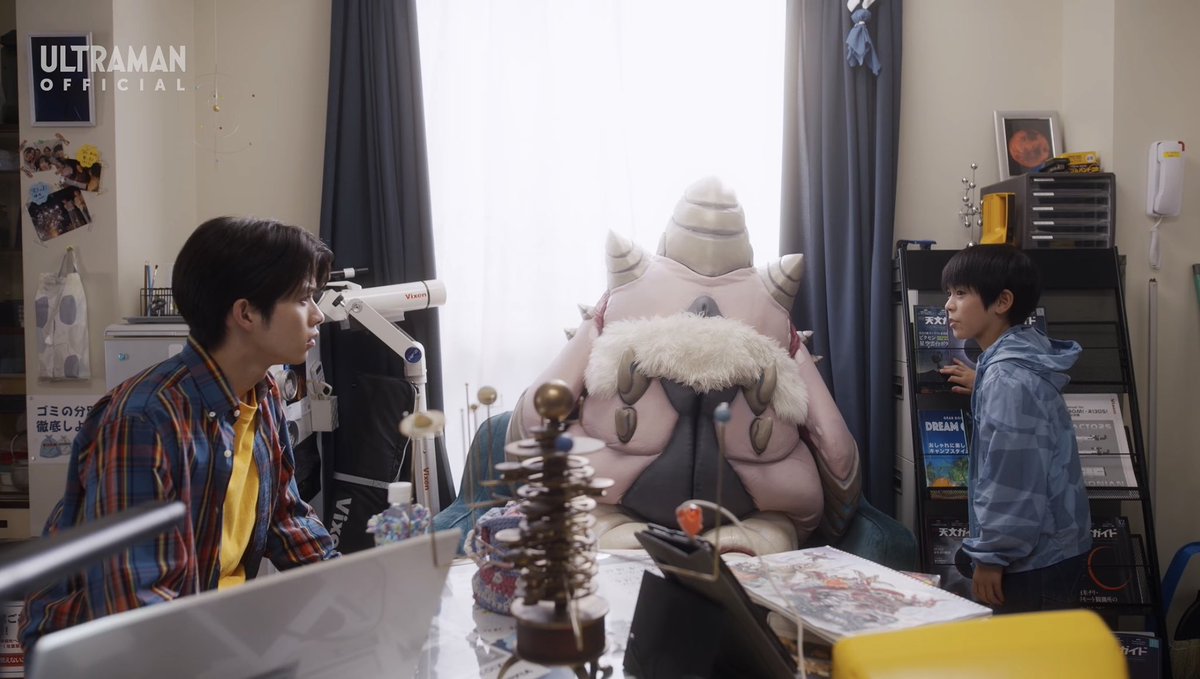 ritaka21's tweet photo. #ウルトラマンテオ
今週も面白かったぁ！
プッチーの本当の名は「ピグテラス」で
なんとなく予想はついてたけど
やっぱり生物兵器として利用されてたのか
ジェネスタでヤプールが襲ってたのも
そういう理由だったのかな
そしてゼロ登場！まさかのマント付き
グングンカットが見れるとは思わなかった！ https://t.co/tQe6CYXI4D