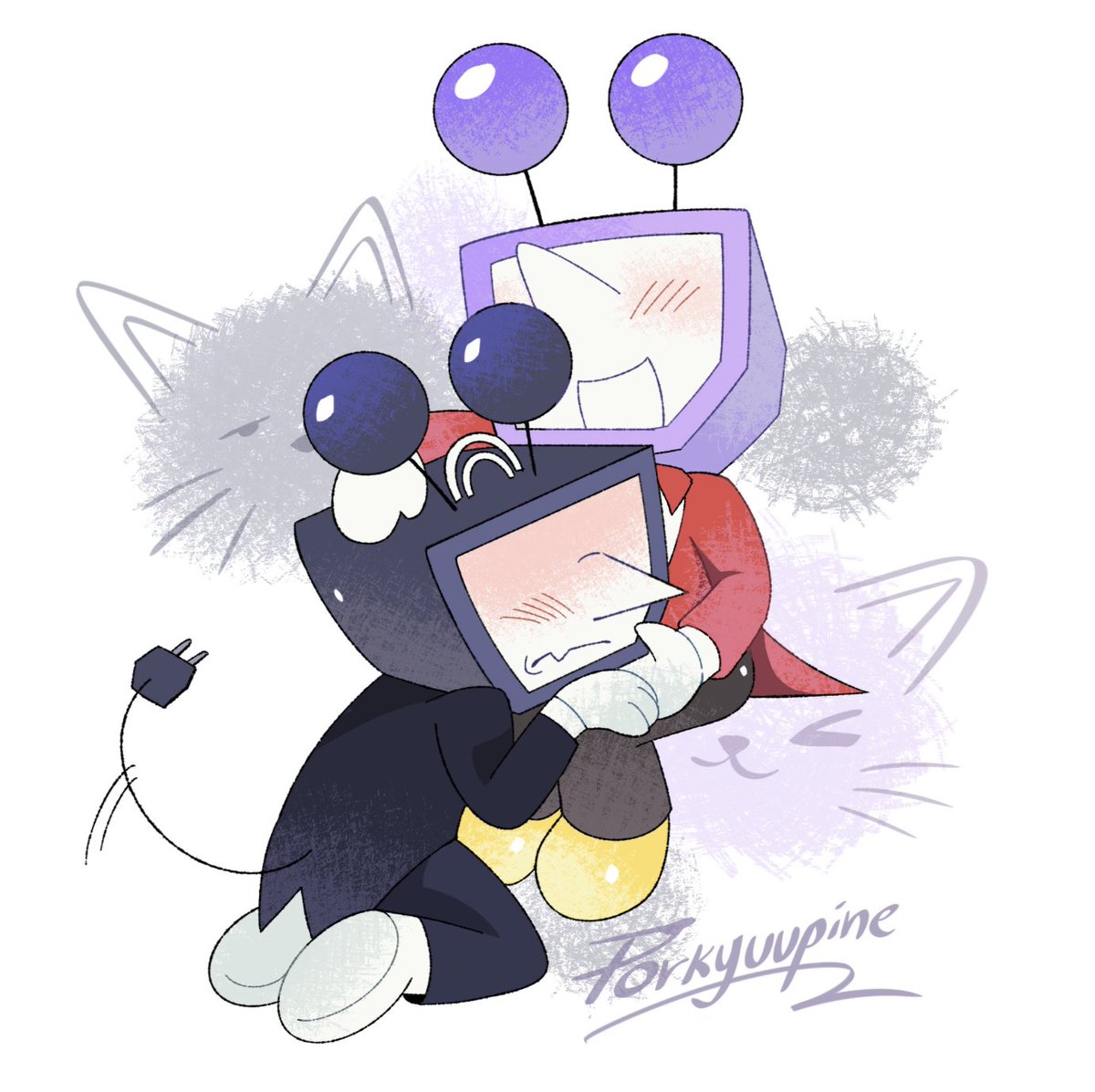 Porkyuuuupine's tweet photo. Another chibi comm
#doublefeacher https://t.co/tlHXnlUKzR