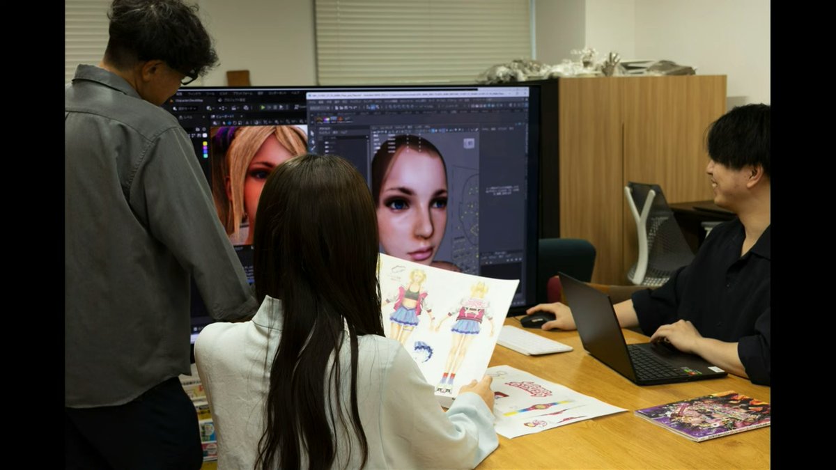 _bazztek's tweet photo. I watched the Lollipop Chainsaw 2 TGS stream and they just confirmed a few things

- Director Nasu confirms they are not using genAI for the game and that the game is human made
- The original character artist NekoshowguN and scenario writer Masahiro Yuki from the first game are returning for the sequel reprising their roles
- The Development Director of the game is Yasuaki Nasu (FF7 BC, KH Coded/ReCoded game designer, FF Versus XIII, FFXV Dev manager)
- Hajime Tabata (FF7 CC, FF Type-0 and FFXV director) is Co-producer, not the director like previously reported
- The game is being made on Unreal Engine 5 as development images show, not on some "AI engine" people were claiming, it is UE5 and not using the "OwnWorld" middleware that was listed on their website for a separate project either.
- The game is very early in development and they say there will be Comic Book stylings and they will polish up the game

Since JP Universe's development side JP Games is involved that would also mean the following staff listed on the JP Games website are also most likely involved in the game

- Tetsuya Imamura (DoA2, DoA3, DoA4, Ninja Gaiden Battle Action/Enginer, Ninja Gaiden 2 Combat Designer)
- Tomohiro Hasegawa (TWEWY Co-Director, KH2 Artist, FF Versus XIII Art Director, FFXV Monster Art Director)
- Akira Iwata (Agni's Philosphy character designer, FFXV 3DCG artist)
- Kenichi Shida (KH2 animator, FF Versus XIII, FFXV Dev manager)
- Naoyuki Ohashi (FF Type-0, FFXV Battle/Action Engineer)
- Tomoharu Oiyama (Agni's Philosophy, FFXV, Kingsglaive Technical Artist)
- Kimitoshi Tsumura (FFIX, FFX, FFXI, FFXII, FFXIII, FFXIV, FFXV CG Designer)
- Hiromitsu Sasaki (DefJam Art Director, FFXV Lead Backround Artist)
Ryoto Shinzato (FF7 BC, KH ReCoded, FF Type-0, FFXV Background Artist)

The studio is comprised of only around 50 staff members, and while JPUniverse does involve itself in GenAI slop for some of their smaller projects, they assure that Lollipop Chainsaw 2 is human made and not using Gen AI and that they have an internal policy to do it on a case by case level.