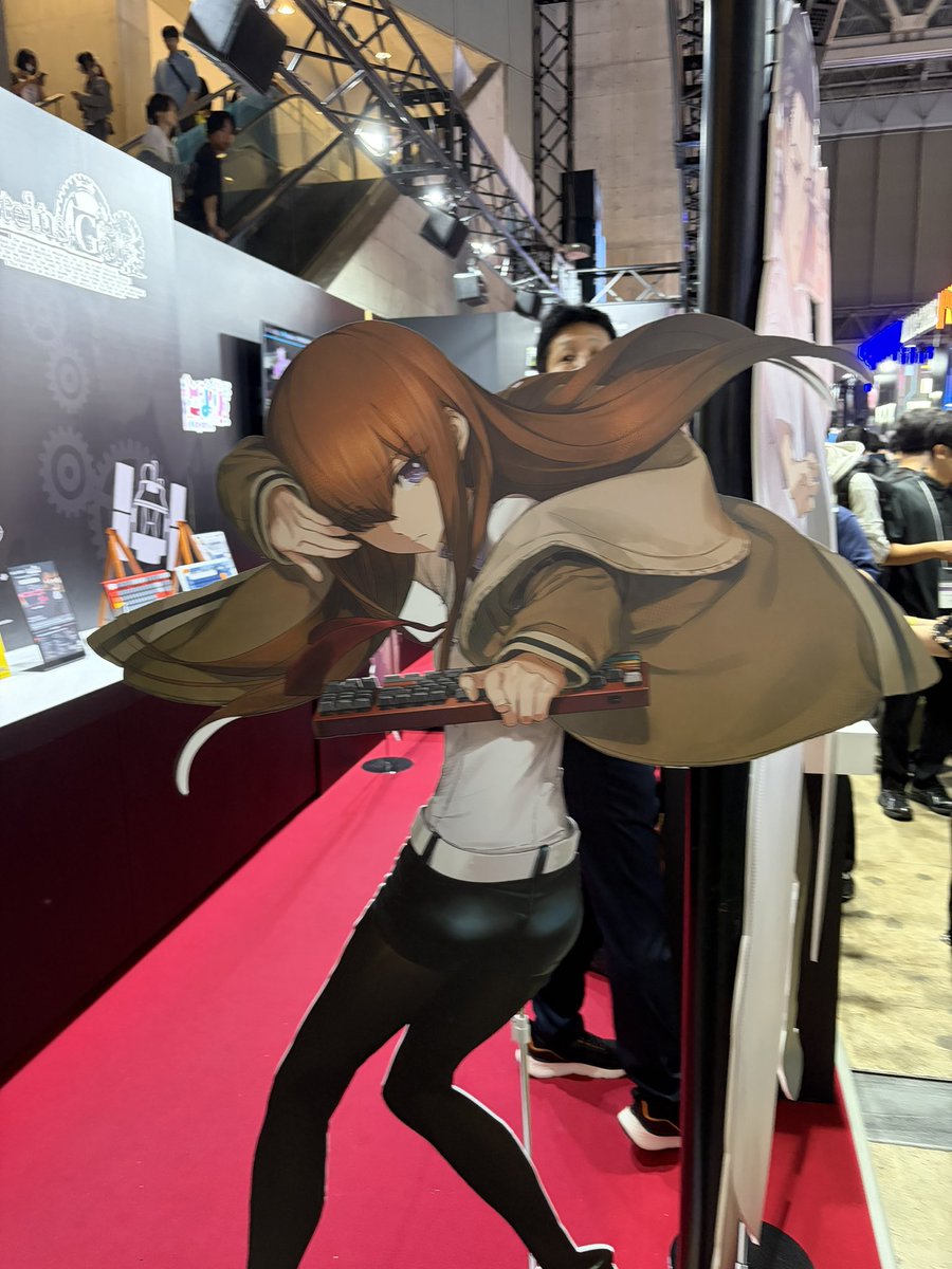 wanco_one_one's tweet photo. #シュタゲリブート #REALFORCE #TGS2026 https://t.co/5wVvglcvmh