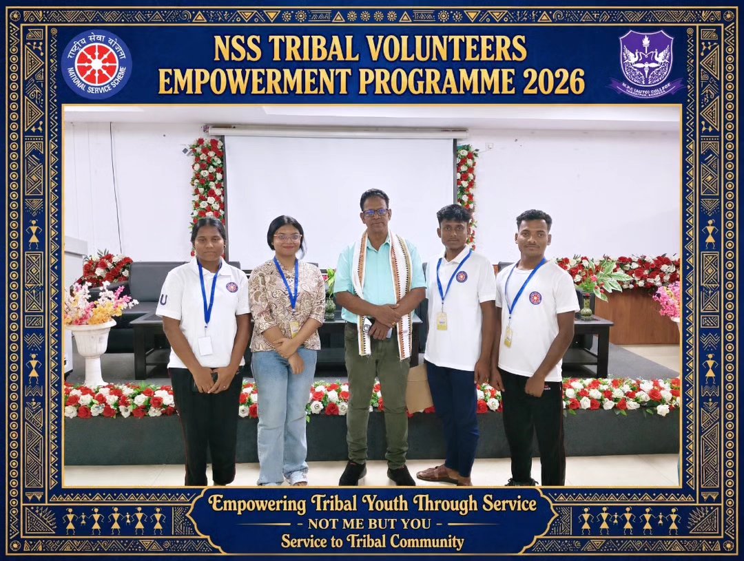 mpcautonsswing's tweet photo. United in Culture, United in Service.
Glimpses of the Three-Day NSS Tribal Volunteers Empowerment Programme 2026. 
An initiative dedicated to Empowering Tribal Youth Through Service,
 upholding the spirit of NSS - "NOT ME BUT YOU".
Congratulations 💐✨ https://t.co/iIxgft5sTY