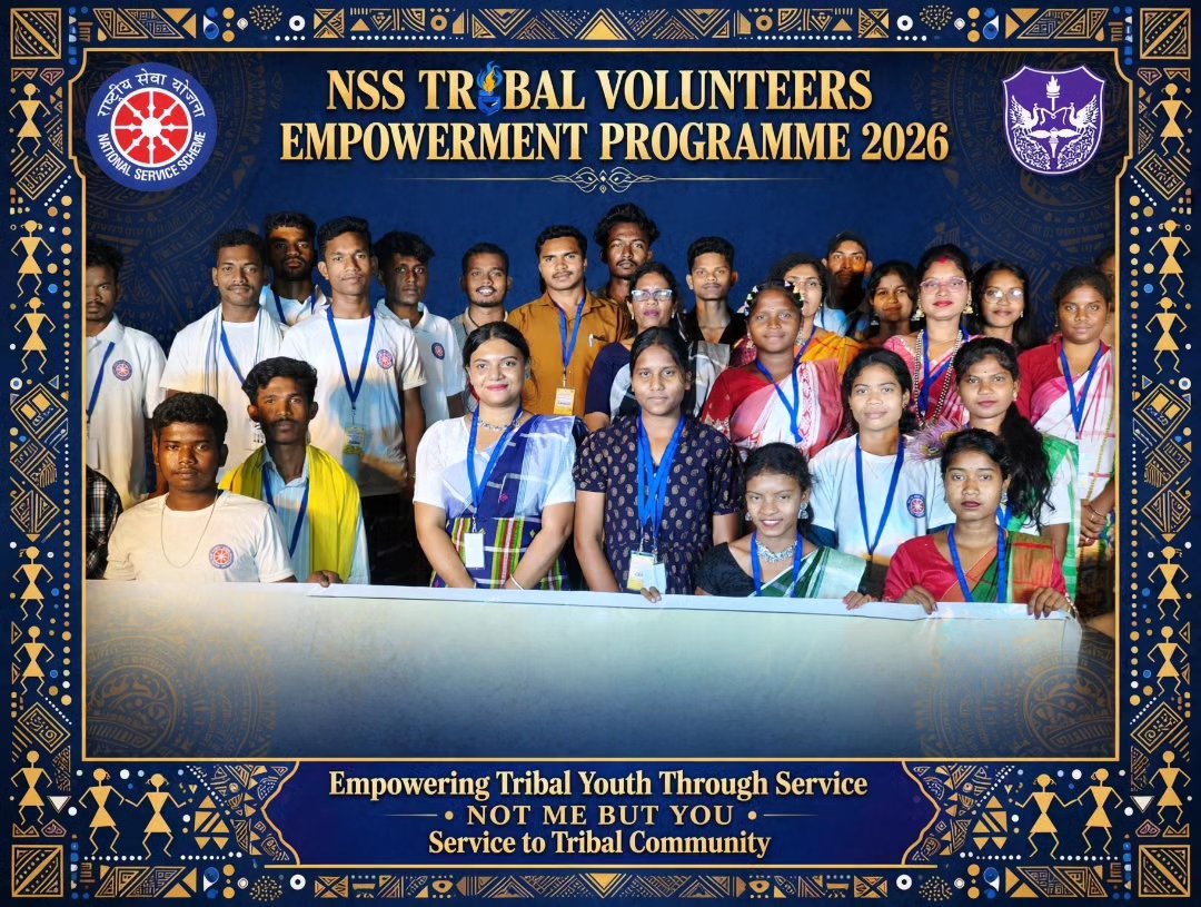 mpcautonsswing's tweet photo. United in Culture, United in Service.
Glimpses of the Three-Day NSS Tribal Volunteers Empowerment Programme 2026. 
An initiative dedicated to Empowering Tribal Youth Through Service,
 upholding the spirit of NSS - "NOT ME BUT YOU".
Congratulations 💐✨ https://t.co/iIxgft5sTY