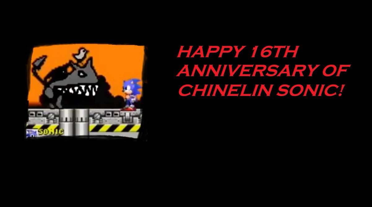 GanendraReswara's tweet photo. Happy 16TH Anniversary Of Chinelin Sonic!
#ChinelinSonic #SonicChinelin #Chinelin #SonicPasta #SonicPastas #Creepypasta #Sonic_Chinelin #Chinelin_Sonic https://t.co/tFh9gLSaAh