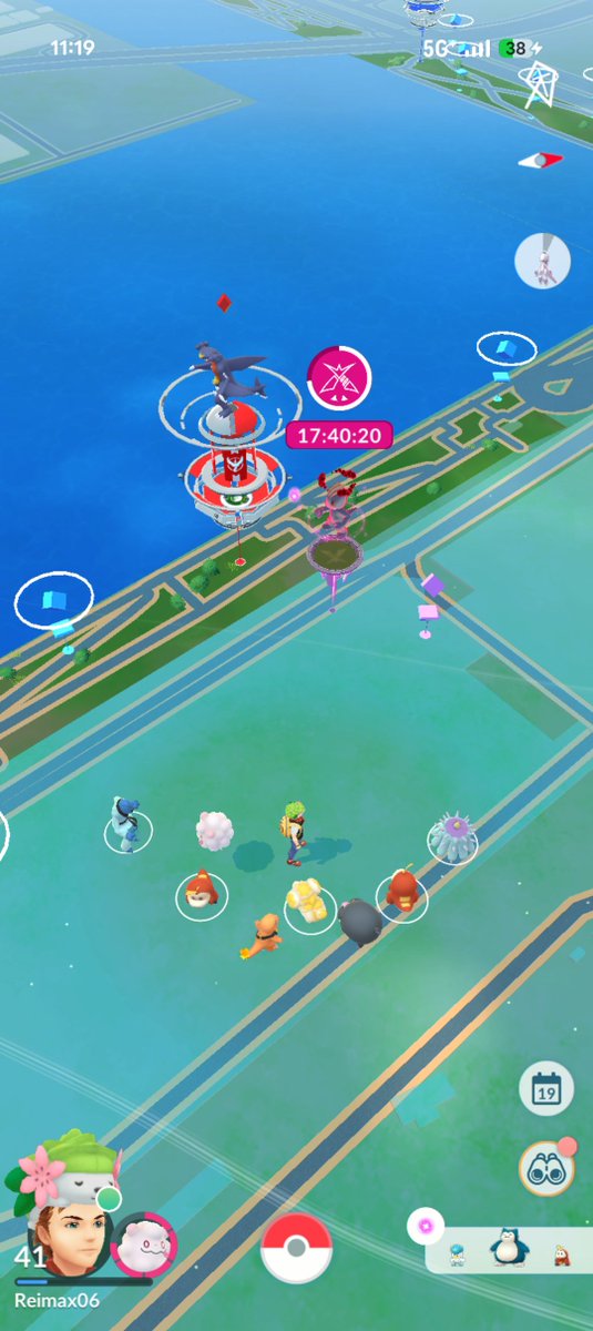 Reimax_Deon's tweet photo. ゲームショウ来てるのに俺のポケGOはビッグサイトにいるらしい https://t.co/OilGnjJhbM