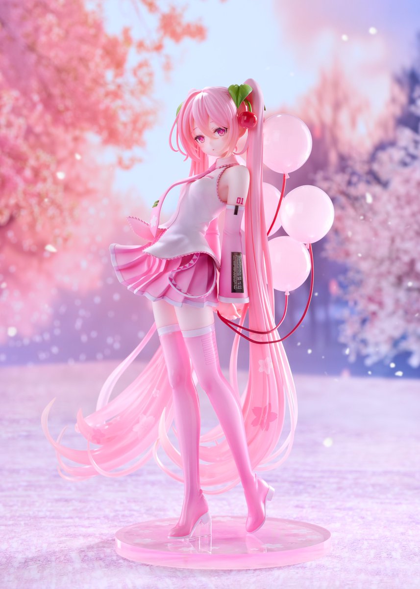 figsoku's tweet photo. 【初音ミク】グッスマ「桜ミク グッスマイラコンVer.」フィギュア

【9月27日予約開始】
価格24,800円（税込）
https://t.co/6dGgEFe3Rm
#グッドスマイルカンパニー #グッスマ #初音ミク https://t.co/NZjot8awf6