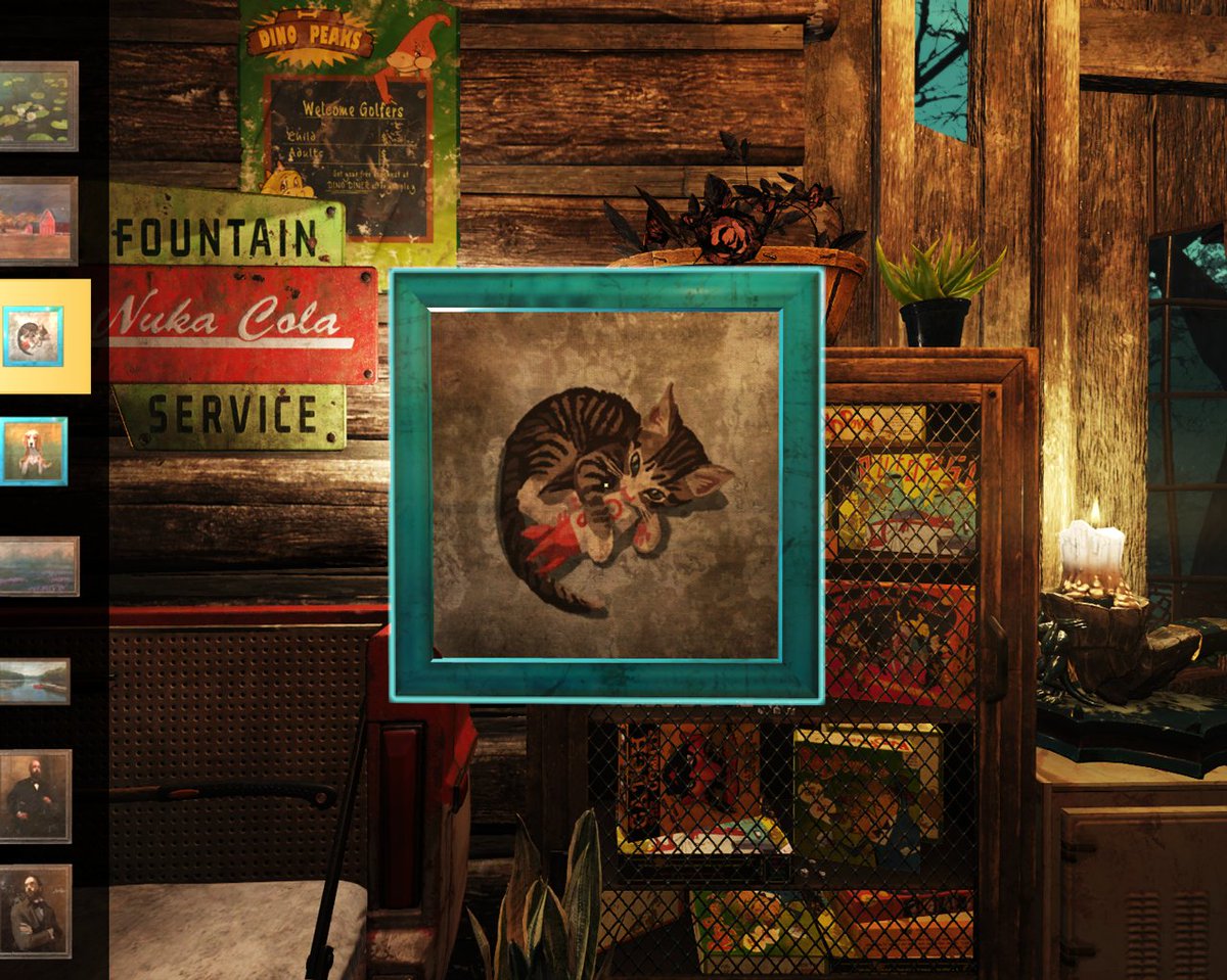 beohertz's tweet photo. ＃Fallout
ゲーム内の装飾として知ってる人も多い猫のモデルが昨日亡くなったそうです。
R.I.P. Boomer https://t.co/x4omNZvGHm