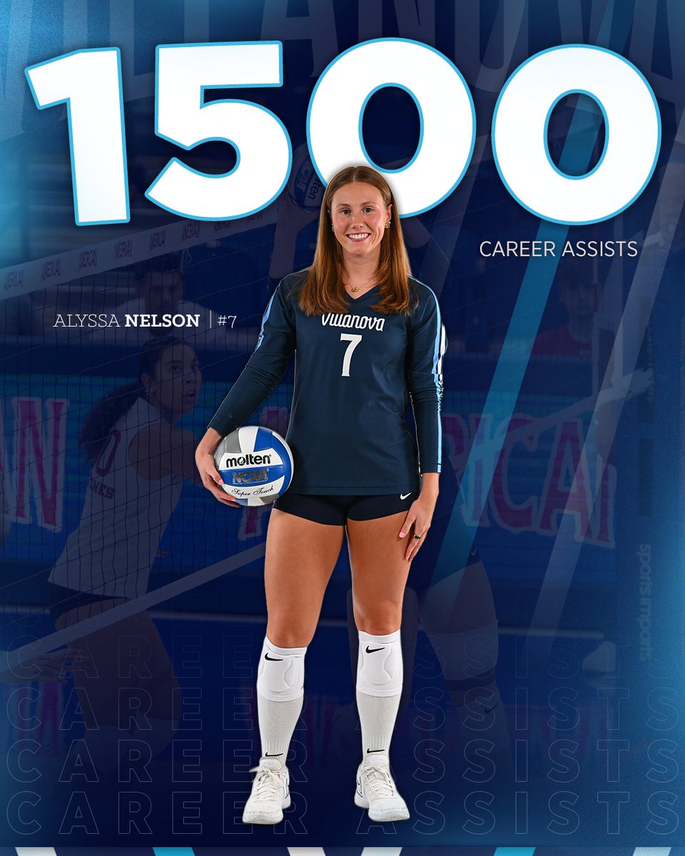 NovaVolleyball's tweet photo. A new milestone for our girl Alyssa ✌️

#GoNova https://t.co/Rnq2rEKNyY
